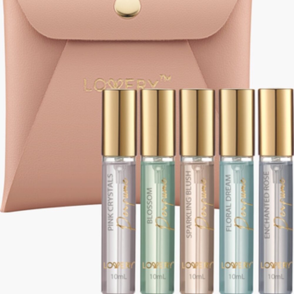 NEW 5-Piece Assorted Floral Aroma Eau De Toilette Parfum Sprays